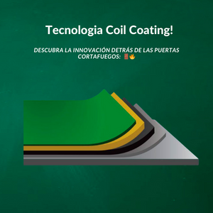  ✨ Descubra la innovación detrás de las puertas cortafuegos: ¡la tecnología coil-coating! 